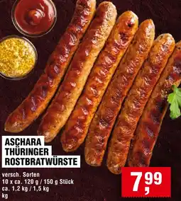 Handelshof Aschara thüringer rostbratwürste Angebot