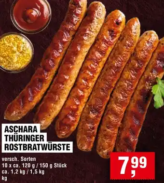 Handelshof Aschara thüringer rostbratwürste Angebot