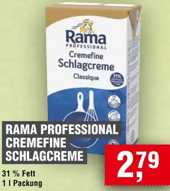 Handelshof Rama professional cremefine schlagcreme Angebot