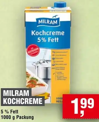 Handelshof Milram kochcreme Angebot