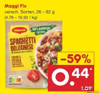 Netto Marken-Discount Maggi fix Angebot