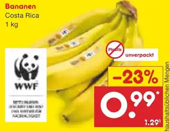 Netto Marken-Discount Bananen Angebot