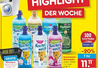 Netto Marken-Discount Kuschelweich weichspüler Angebot