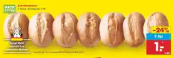 Netto Marken-Discount Schnittbrötchen Angebot