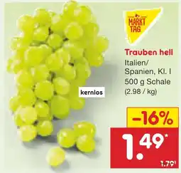 Netto Marken-Discount Markttag trauben hell Angebot
