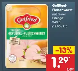 Netto Marken-Discount Gutfried geflügel-fleischwurst Angebot
