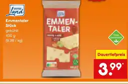 Netto Marken-Discount Gutes land emmentaler stück Angebot