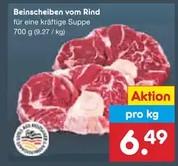 Netto Marken-Discount Beinscheiben vom rind Angebot