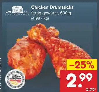 Netto Marken-Discount Gut ponholz chicken drumsticks Angebot