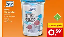 Netto Marken-Discount Gutes land reine buttermilch Angebot