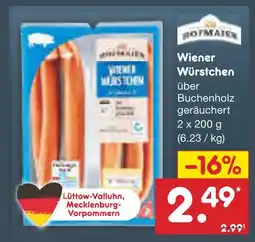 Netto Marken-Discount Wiener würstchen Angebot