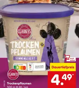 Netto Marken-Discount Clarkys trockenpflaumen Angebot