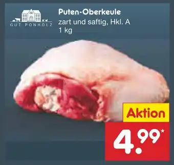 Netto Marken-Discount Gut ponholz puten-oberkeule Angebot
