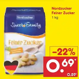 Netto Marken-Discount Nordzucker feiner zucker Angebot