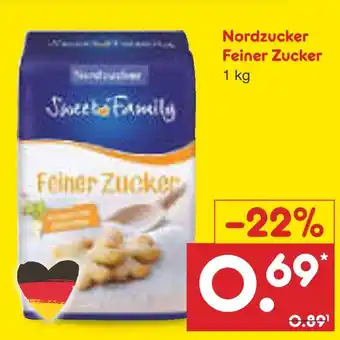 Netto Marken-Discount Nordzucker feiner zucker Angebot