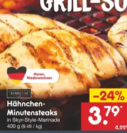 Netto Marken-Discount Hähnchen-minutensteaks Angebot