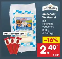 Netto Marken-Discount Münchner weißwurst Angebot