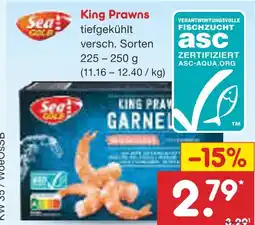 Netto Marken-Discount Sea gold king prawns Angebot