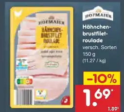 Netto Marken-Discount Hähnchenbrustfiletroulade Angebot