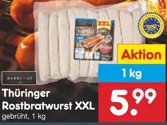 Netto Marken-Discount Thüringer rostbratwurst xxl Angebot
