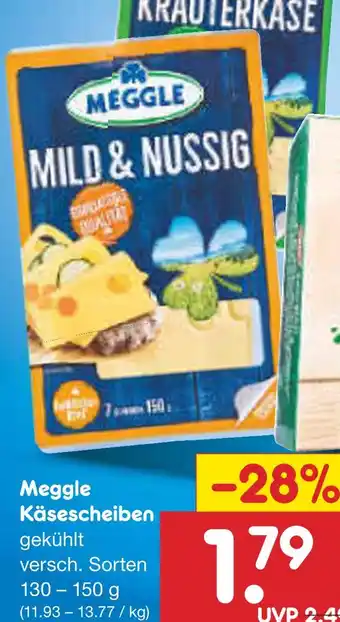 Netto Marken-Discount Meggle käsescheiben Angebot