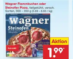 Netto Marken-Discount Wagner flammkuchen oder steinofen pizza Angebot