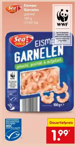 Netto Marken-Discount Sea gold eismeer garnelen Angebot