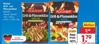 Netto Marken-Discount Rücker grill- und pfannenkäse Angebot