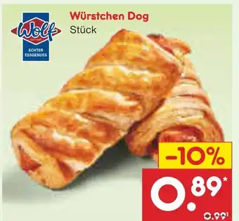 Netto Marken-Discount Wolf würstchen dog Angebot