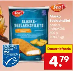 Netto Marken-Discount Sea gold alaska seelachsfilet Angebot