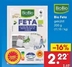 Netto Marken-Discount Biobio bio feta Angebot