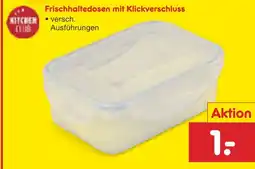 Netto Marken-Discount Kitchen club frischhaltedosen mit klickverschluss Angebot