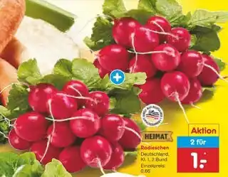 Netto Marken-Discount Heimat radieschen Angebot