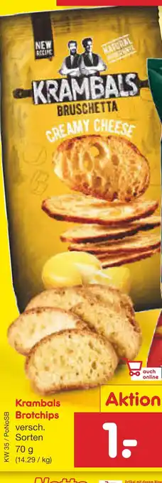 Netto Marken-Discount Krambals brotchips Angebot