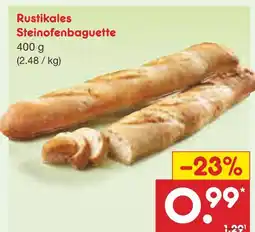 Netto Marken-Discount Rustikales steinofenbaguette Angebot