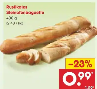 Netto Marken-Discount Rustikales steinofenbaguette Angebot