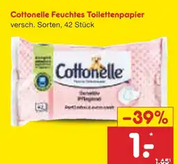 Netto Marken-Discount Cottonelle feuchtes toilettenpapier Angebot