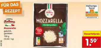 Netto Marken-Discount Mondo italiano mozzarella Angebot