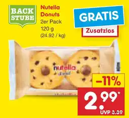 Netto Marken-Discount Nutella donuts Angebot