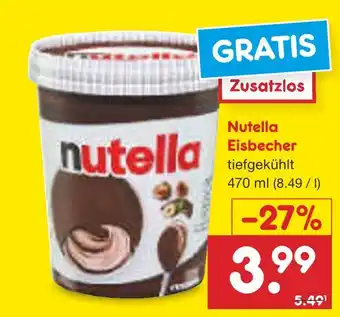Netto Marken-Discount Nutella eisbecher Angebot