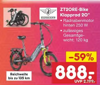 Netto Marken-Discount Zündapp zt20re-bike klapprad 20 Angebot