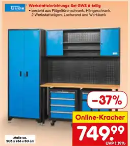 Netto Marken-Discount Güde werkstatteinrichtungs-set gws 6-teilig Angebot