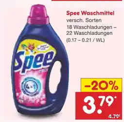 Netto Marken-Discount Spee waschmittel Angebot