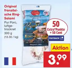 Netto Marken-Discount Original französische ring-salami Angebot