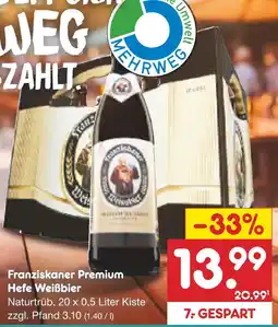 Netto Marken-Discount Franziskaner premium hefe weißbier Angebot