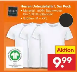 Netto Marken-Discount Herren unterziehshirt Angebot