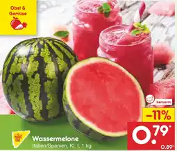 Netto Marken-Discount Wassermelone Angebot