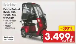 Netto Marken-Discount Rolektro elektro dreirad deisla ds3 Angebot