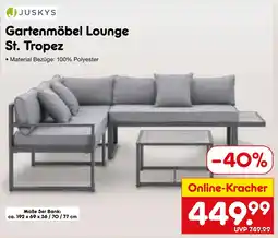 Netto Marken-Discount Juskys gartenmöbel lounge st. tropez Angebot