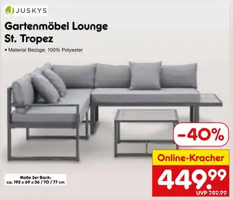 Netto Marken-Discount Juskys gartenmöbel lounge st. tropez Angebot